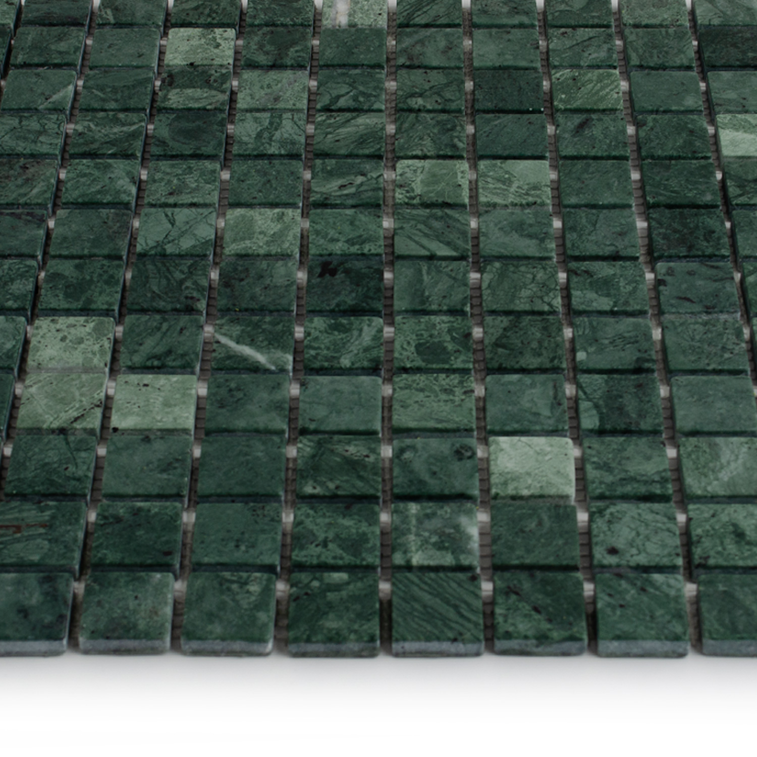 Mosaico de Piedra Natural Mosaico de Vidrio Verde en Nadine Verde