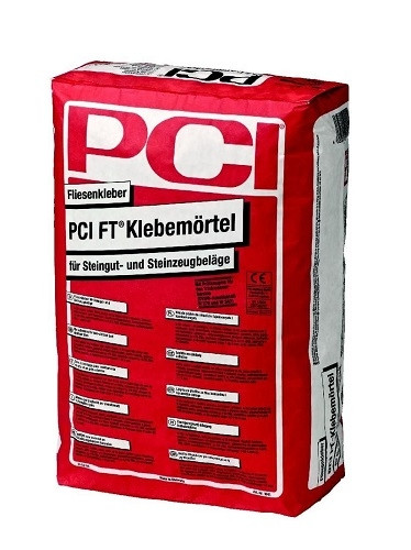 PCI FT Adhesivo para baldosas Mortero adhesivo gris para revestimientos de barro y gres