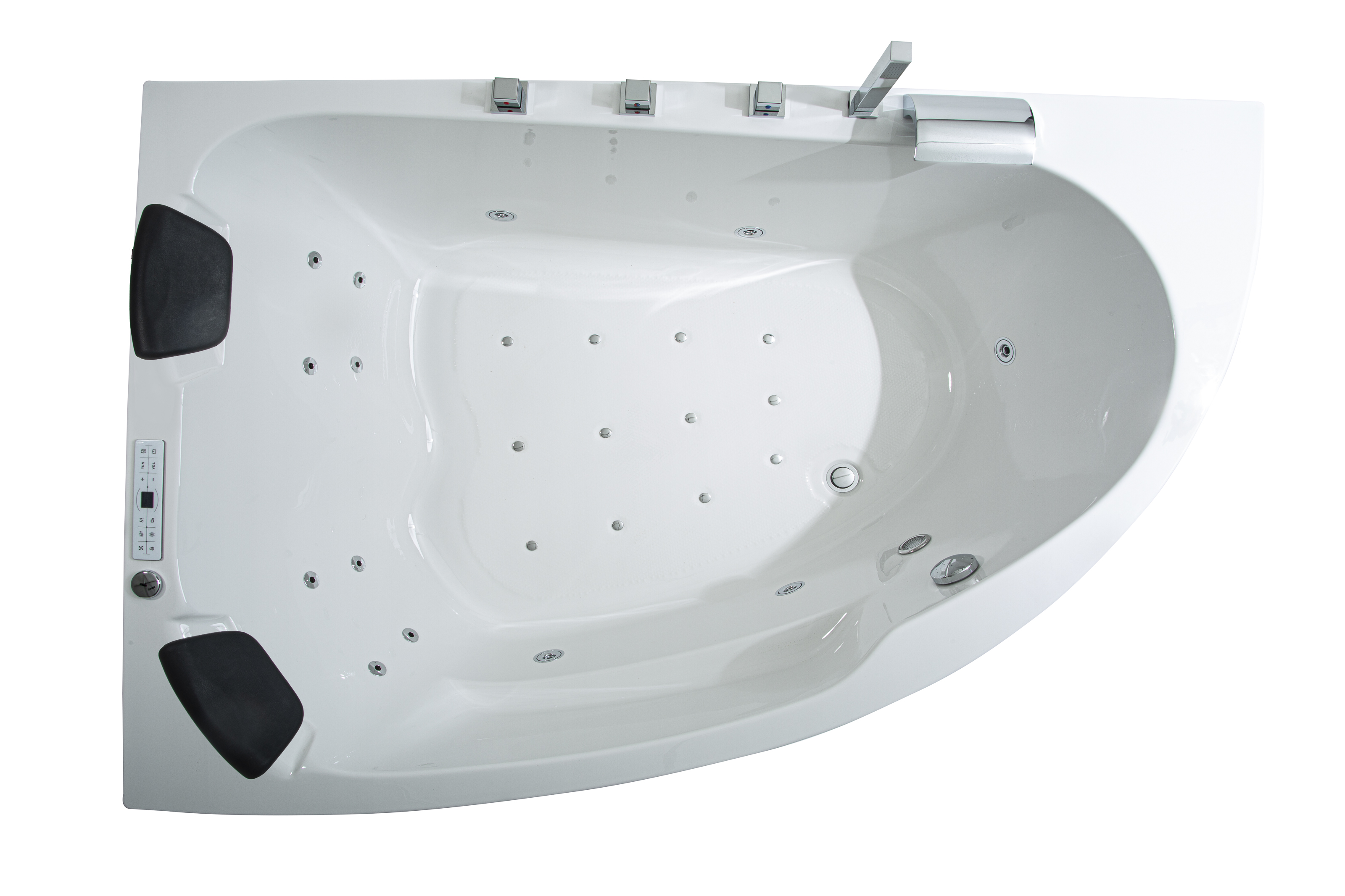 Eck Badewannen Whirlpool Spa Bali Tulamben TWO Links 180x130 cm weiss MADE IN GERMANY-BEN10148.16 Eck Badewannen Whirlpool Spa Bali Tulamben TWO Links 180x130 cm weiss MADE IN GERMANY-BEN10148.16
