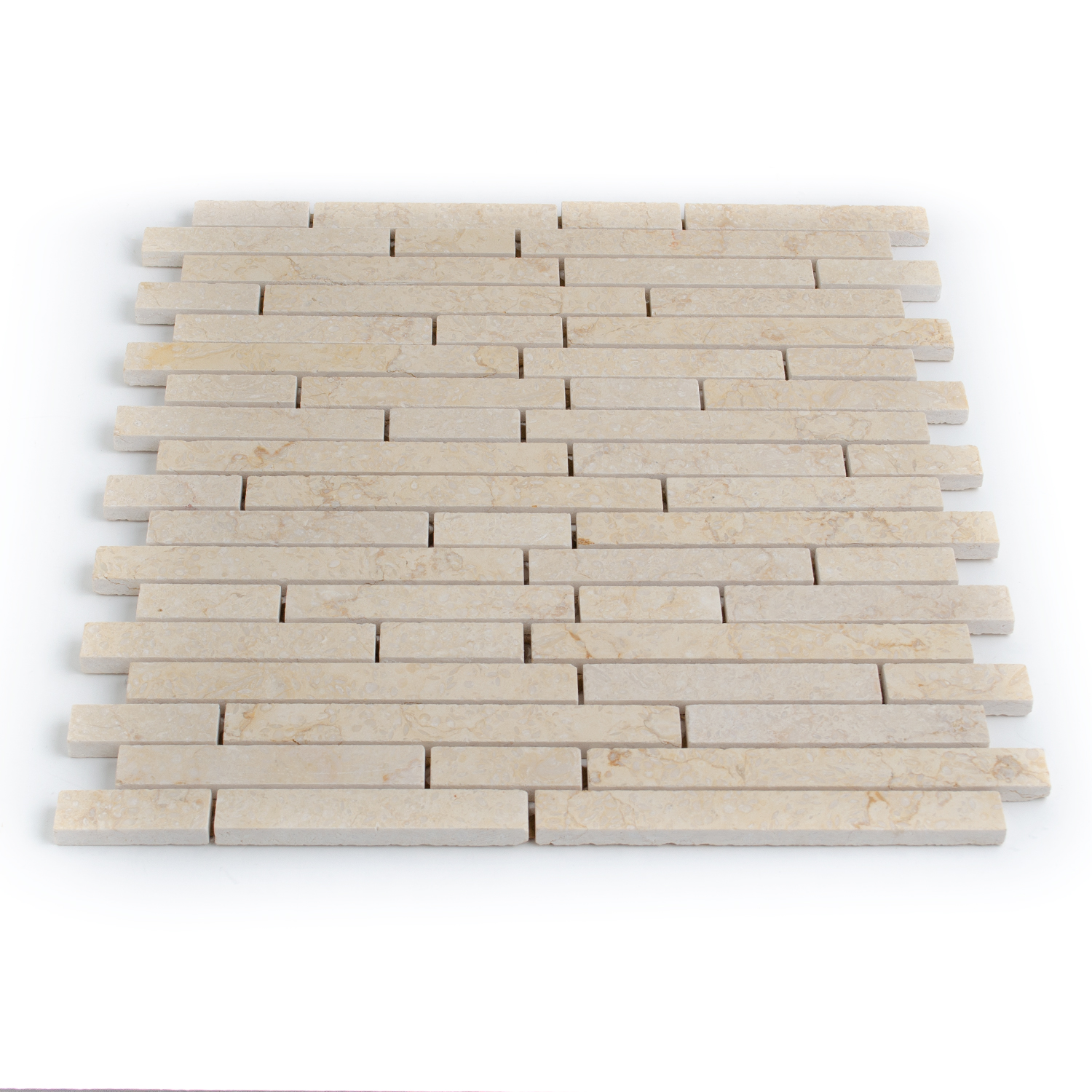 Natursteinmosaik Marmorstächen Crema Beige Nicola-BEN10260 Natursteinmosaik Marmorstächen Crema Beige Nicola-BEN10260