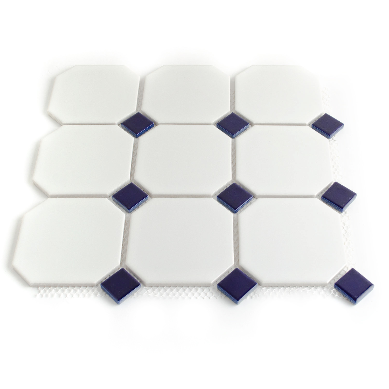Keramikmosaik Hexagonmosaik Weiss Karina Matte-BEN10236.1 Keramikmosaik Hexagonmosaik Weiss Karina Matte-BEN10236.1