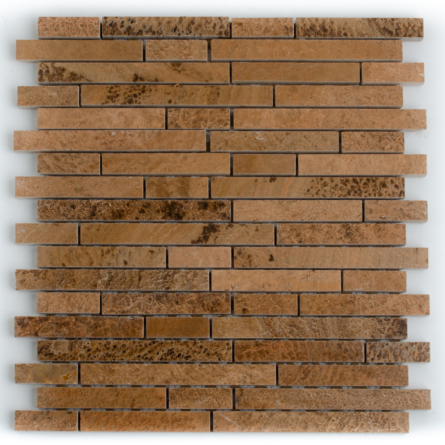 Natursteinmosaik Marmorstächen Castano Braun Naomi-BEN10261 Natursteinmosaik Marmorstächen Castano Braun Naomi-BEN10261