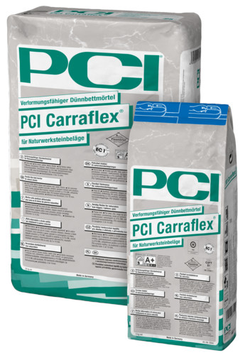 PCI Carraflex Adhesivo para baldosas Mortero adhesivo gris para revestimientos de piedra natural