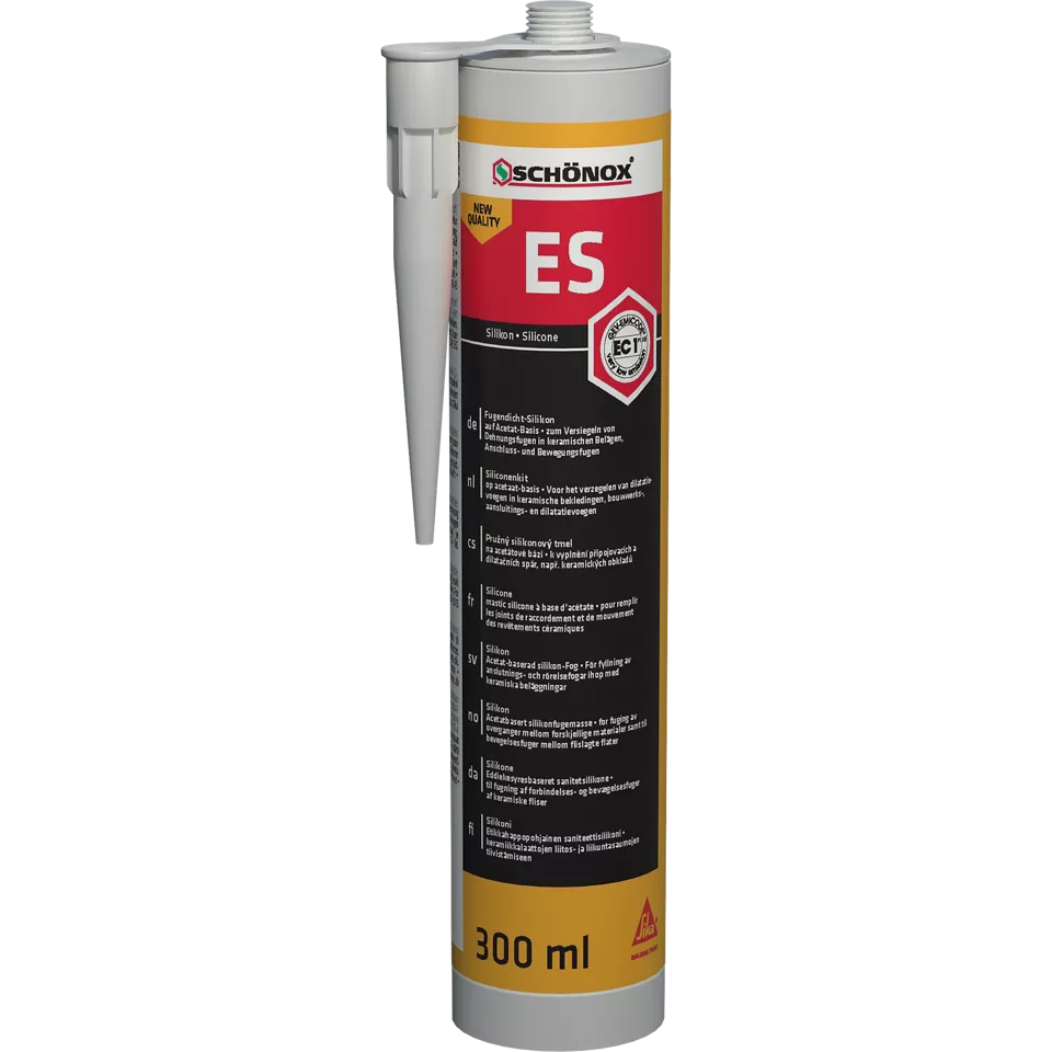 Schönox ES Fugendicht Silikon 300ml für Fliesen & Keramik