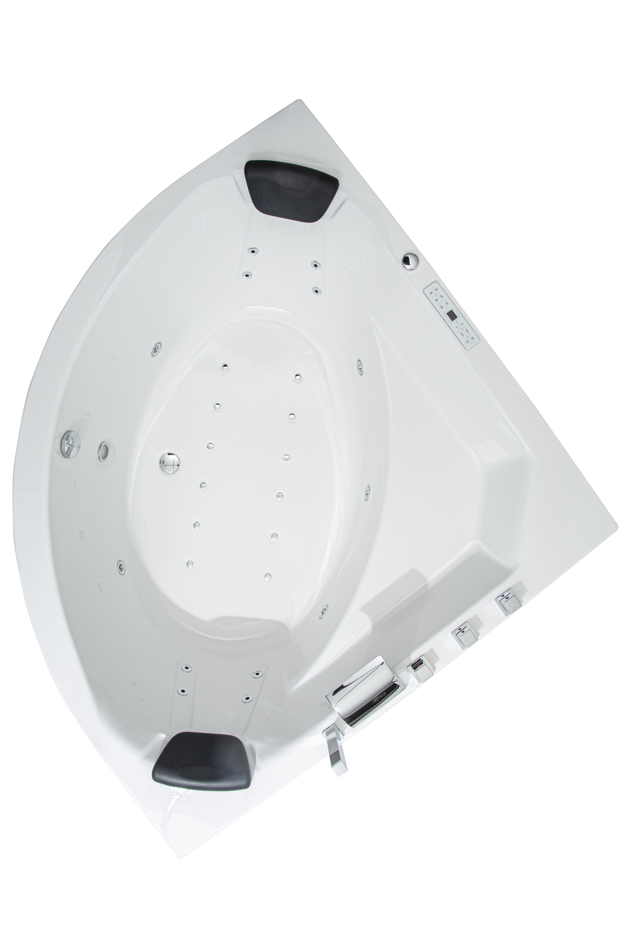 Eck Badewannen Whirlpool mit 25 Massagedüsen Spa Bali Tulamben ONE 155x155 cm weiss MADE IN GERMANY-BEN10147.2 Eck Badewannen Whirlpool mit 25 Massagedüsen Spa Bali Tulamben ONE 155x155 cm weiss MADE IN GERMANY-BEN10147.2