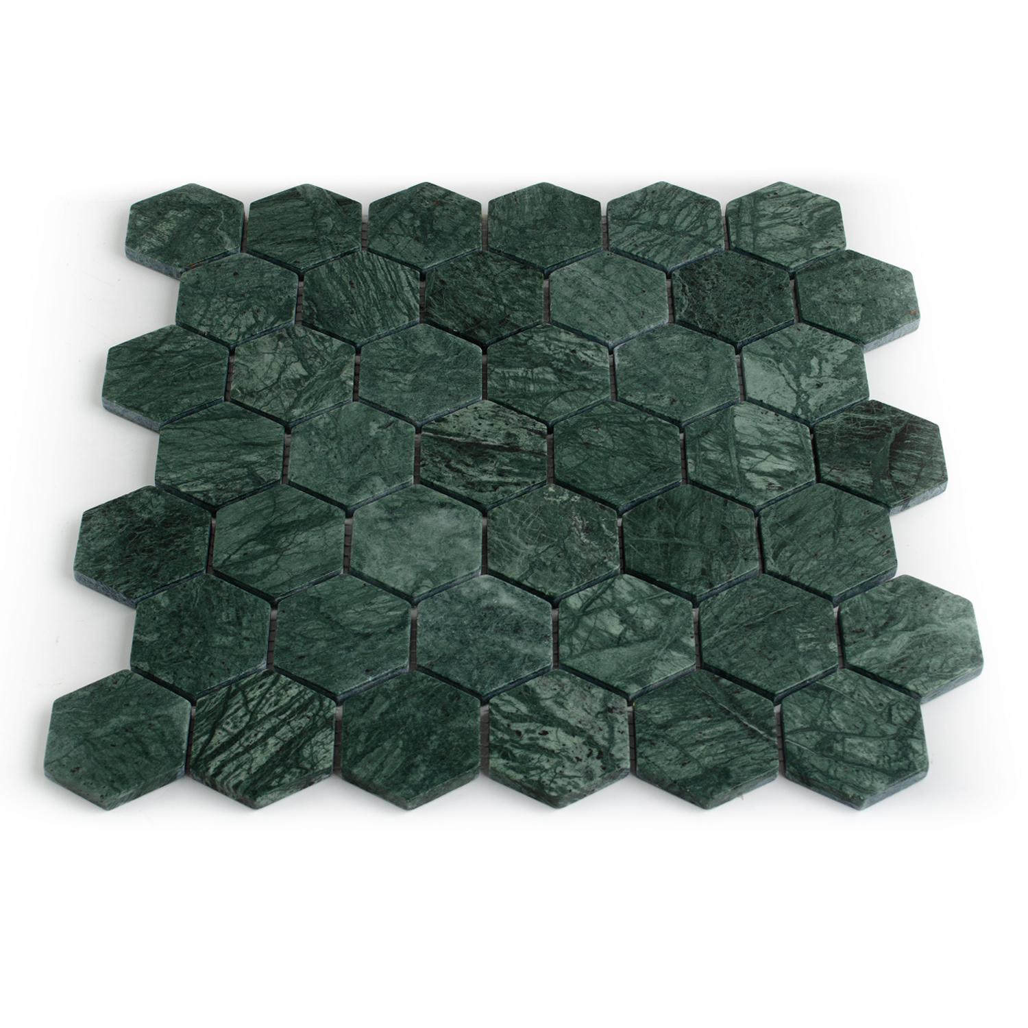 Mosaico de Piedra Natural Mosaico de Vidrio Verde en Verde Nora