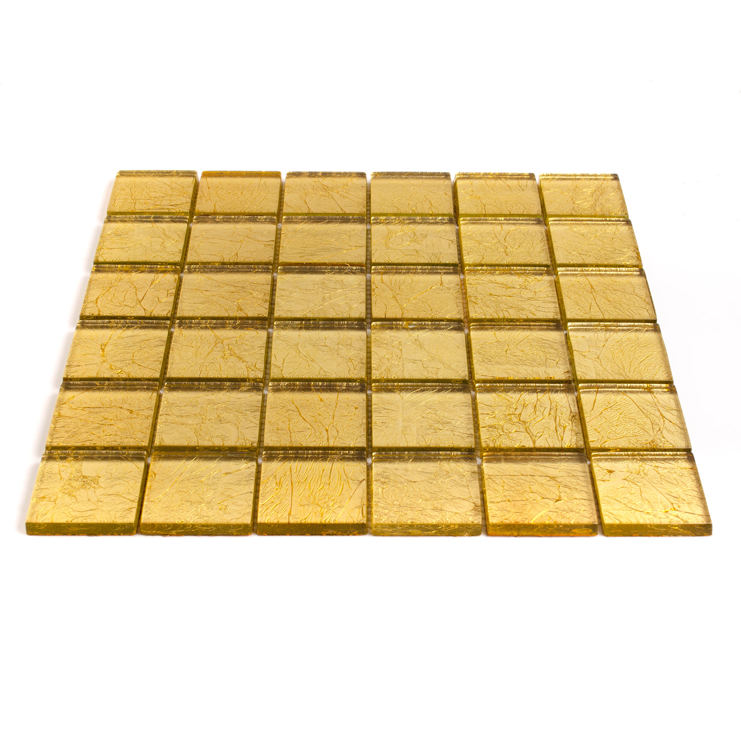 Glasmosaik Gold Metaloptik Aaliyah 48x48mm  -BEN10202 Glasmosaik Gold Metaloptik Aaliyah 48x48mm  -BEN10202