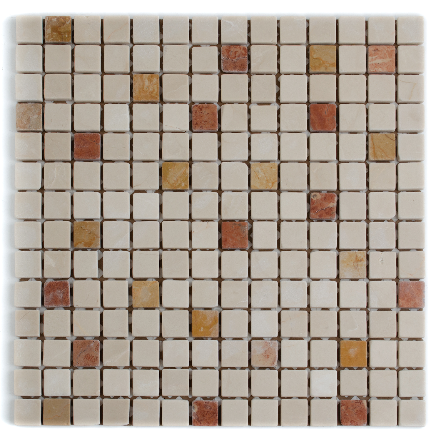 Mosaico de Piedra Natural Mosaico de Mármol Crema Neila