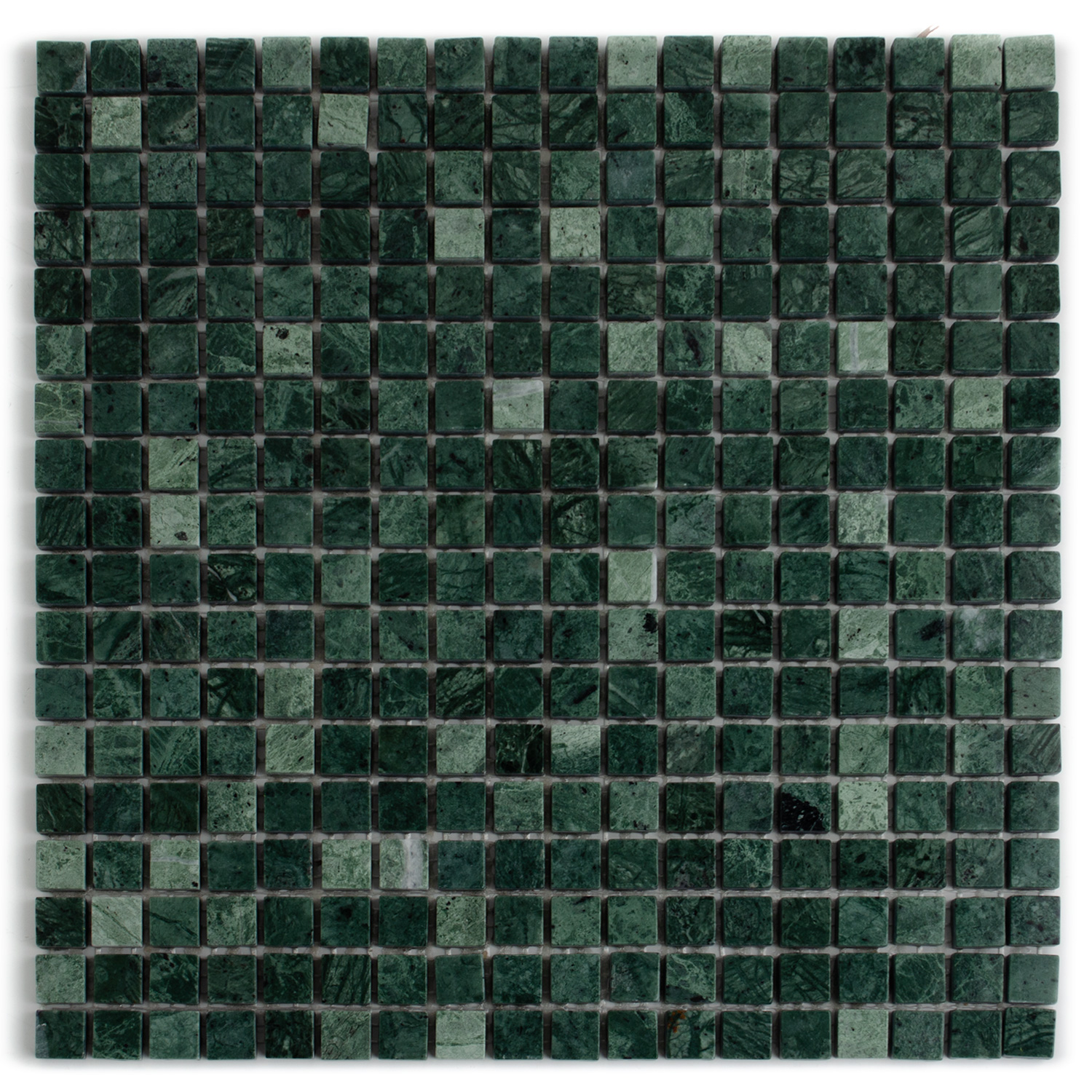 Mosaico de Piedra Natural Mosaico de Vidrio Verde en Nala Verde