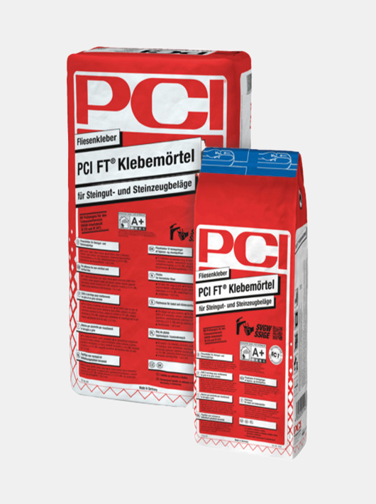 PCI FT Adhesivo para baldosas Mortero adhesivo gris para revestimientos de barro y gres