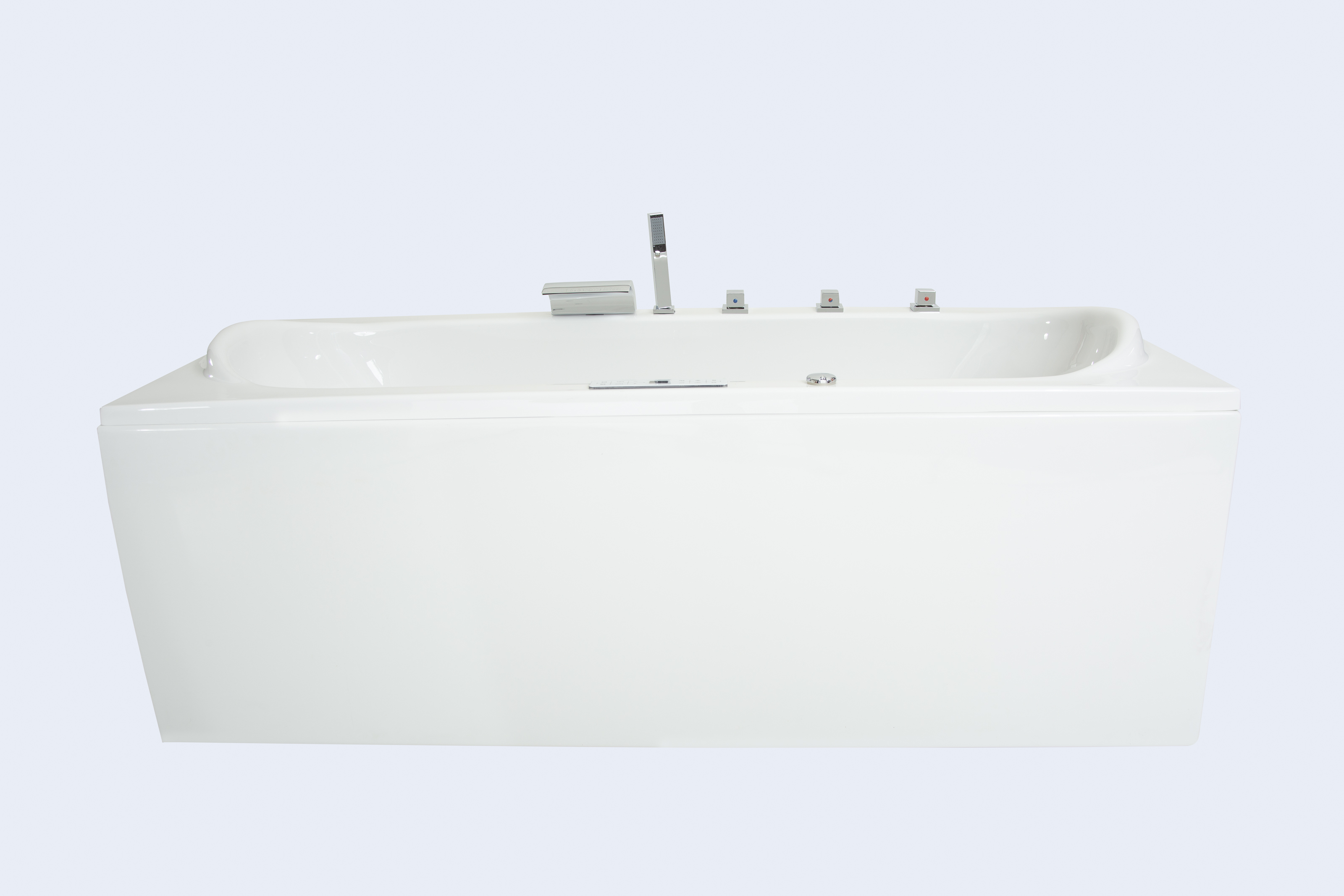 Badewannen Whirlpool mit 20 Massagedüsen Spa Bali Tenganan ONE in weiss MADE IN GERMANY-BEN10151.4