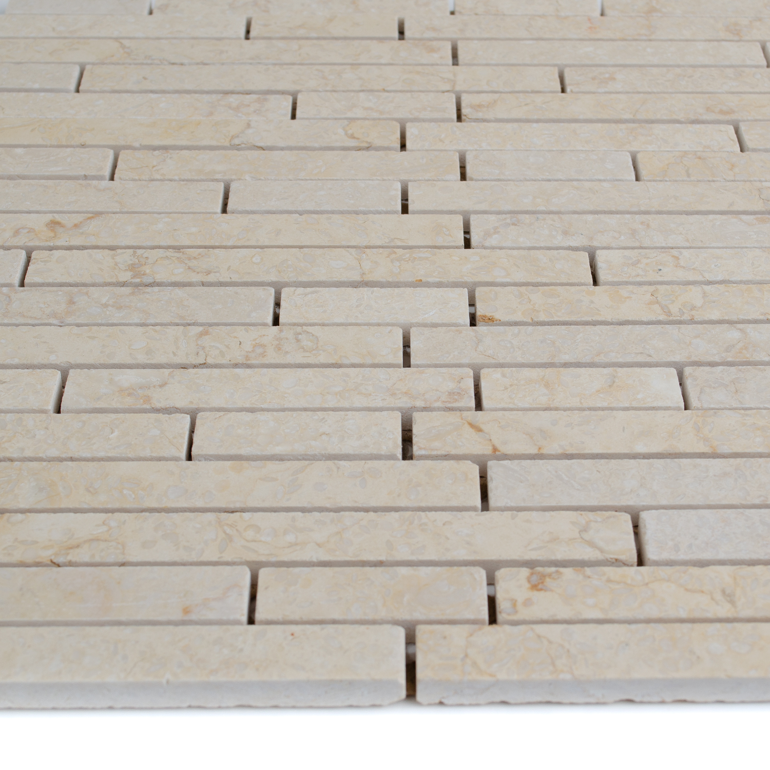 Natursteinmosaik Marmorstächen Crema Beige Nicola-BEN10260 Natursteinmosaik Marmorstächen Crema Beige Nicola-BEN10260