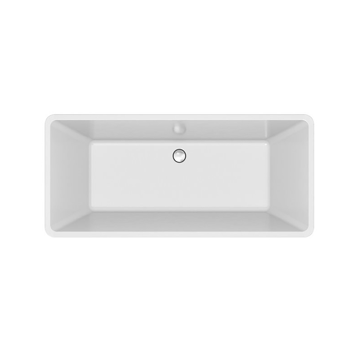 Freistehende Badewanne - Acryl mit Ablaufgarnitur Nusa Recheckig-BEN10098 Freistehende Badewanne - Acryl mit Ablaufgarnitur Nusa Recheckig-BEN10098